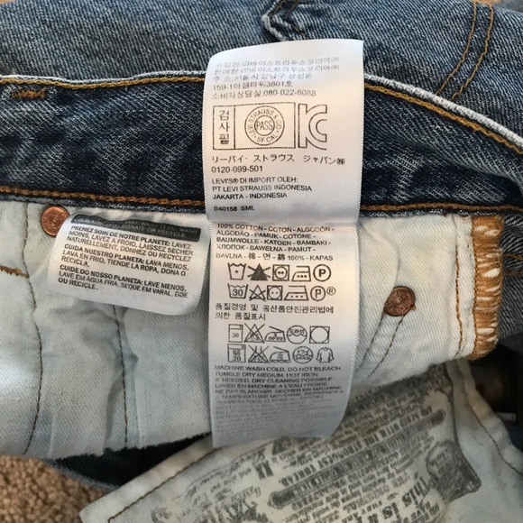 Vintage 1993 Levi’s Button Fly 501 Jeans - Picture 7 of 13